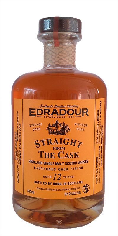 Edradour 2000  Straight From The Cask - Sauternes Cask Finish