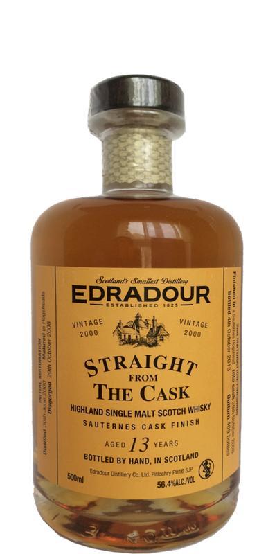 Edradour 2000  Straight From The Cask - Sauternes Cask Finish