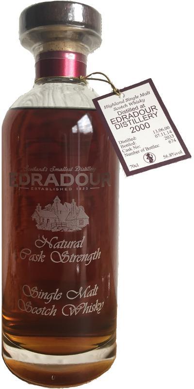 Edradour 2000  Natural Cask Strength