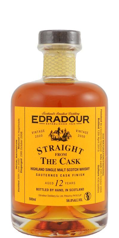 Edradour 2000  Straight From The Cask - Sauternes Cask Finish