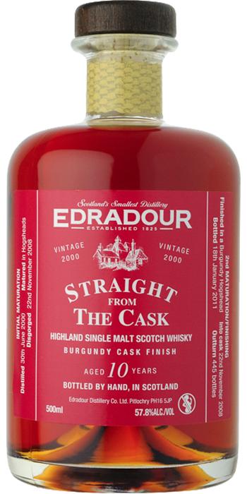 Edradour 2000  Straight From The Cask - Burgundy Cask Finish