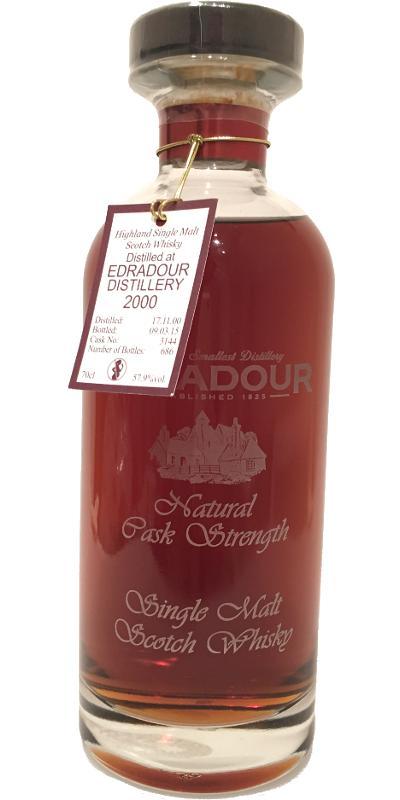 Edradour 2000  Natural Cask Strength