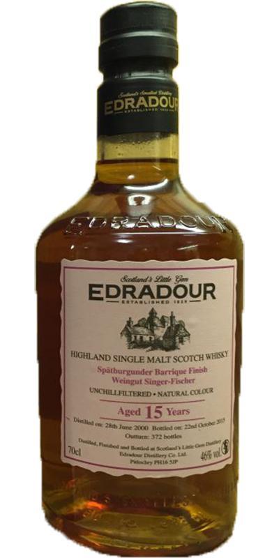 Edradour 2000  Spätburgunder Barrique Finish