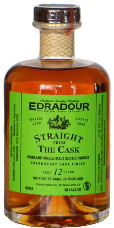 Edradour 2000  Straight From The Cask - Chardonnay Cask Finish