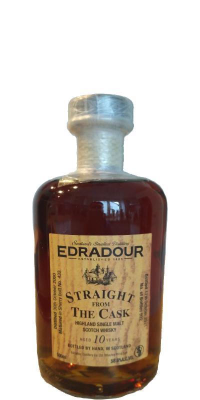 Edradour 2000  Straight from the Cask