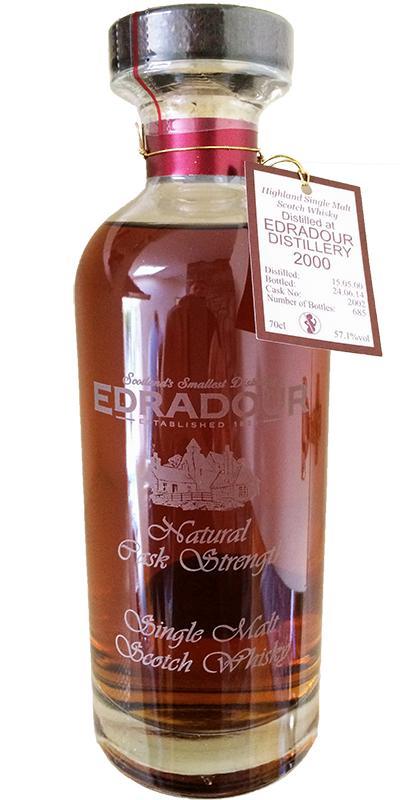 Edradour 2000  Natural Cask Strength