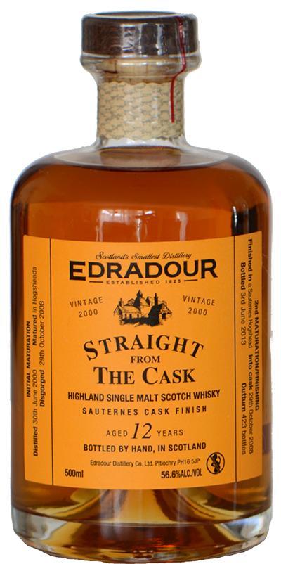 Edradour 2000  Straight From The Cask - Sauternes Cask Finish