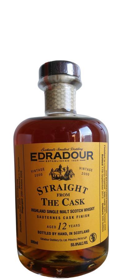 Edradour 2000  Straight From The Cask - Sauternes Cask Finish