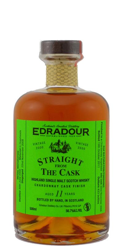 Edradour 2000  Straight From The Cask - Chardonnay Cask Finish
