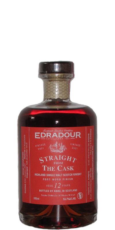 Edradour 2001  Straight From The Cask - Port Wood Finish