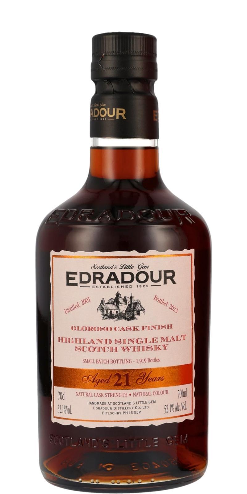 Edradour 2001  Oloroso Cask Finish