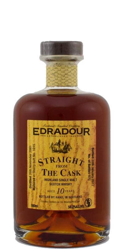 Edradour 2001  Straight from the Cask