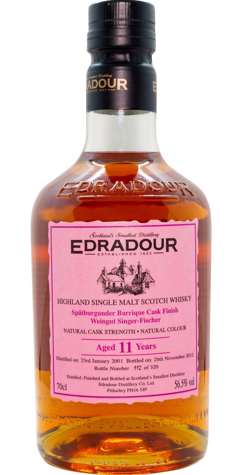 Edradour 2001  Spätburgunder Barrique Cask Finish