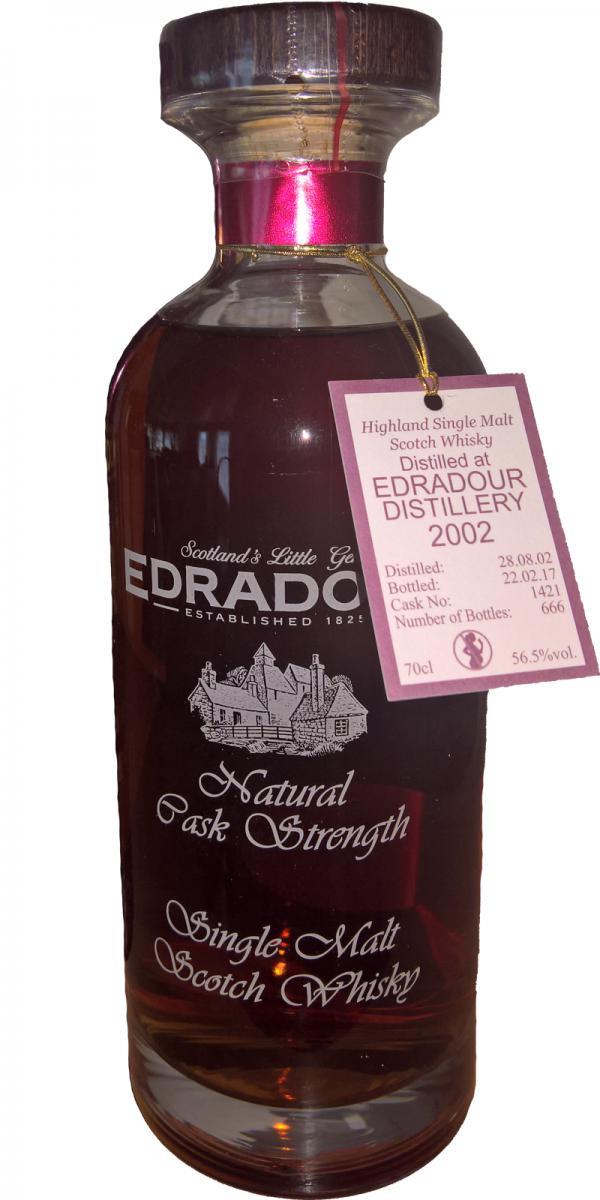 Edradour 2002  Natural Cask Strength
