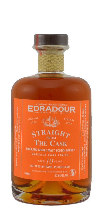 Edradour 2002  Straight From The Cask - Marsala Cask Finish