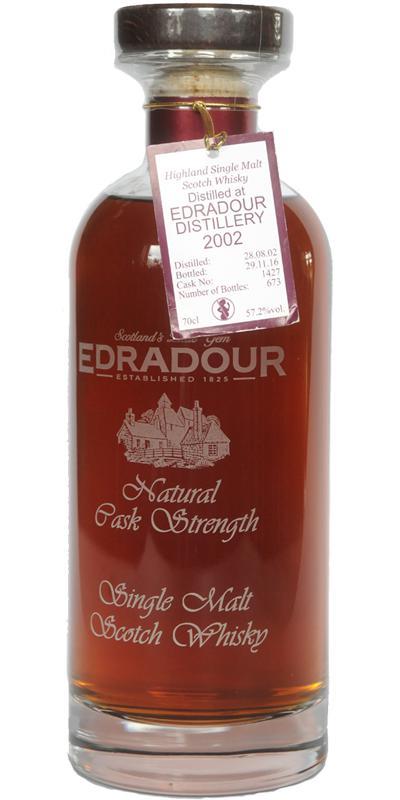 Edradour 2002  Natural Cask Strength