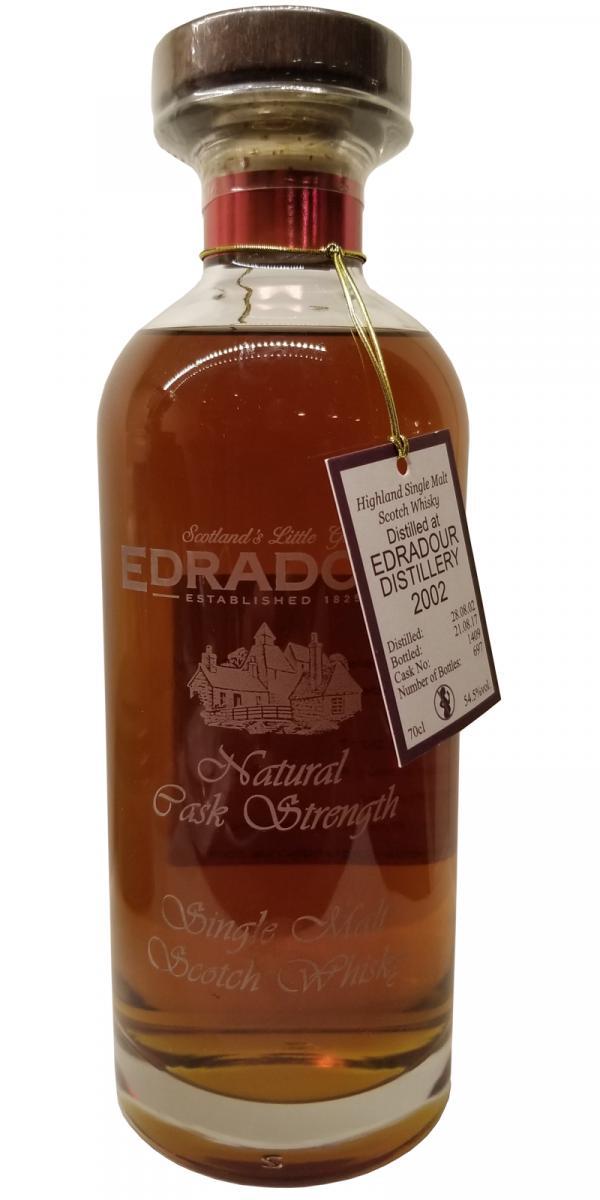 Edradour 2002  Natural Cask Strength