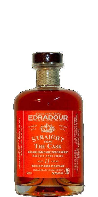 Edradour 2002  Straight From The Cask - Marsala Cask Finish