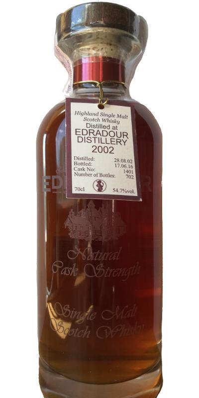 Edradour 2002  Natural Cask Strength