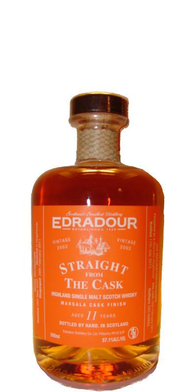 Edradour 2002  Straight From The Cask - Marsala Cask Finish