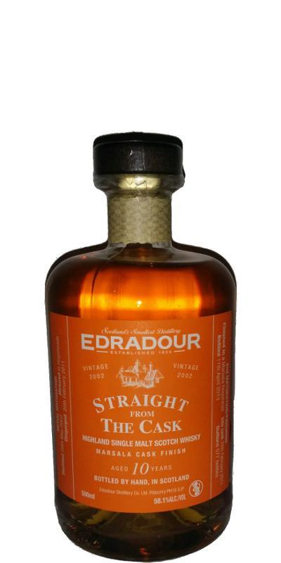 Edradour 2002  Straight From The Cask - Marsala Cask Finish
