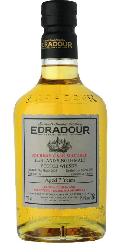 Edradour 2003  Bourbon Cask Matured