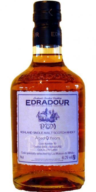 Edradour 2003  PTM
