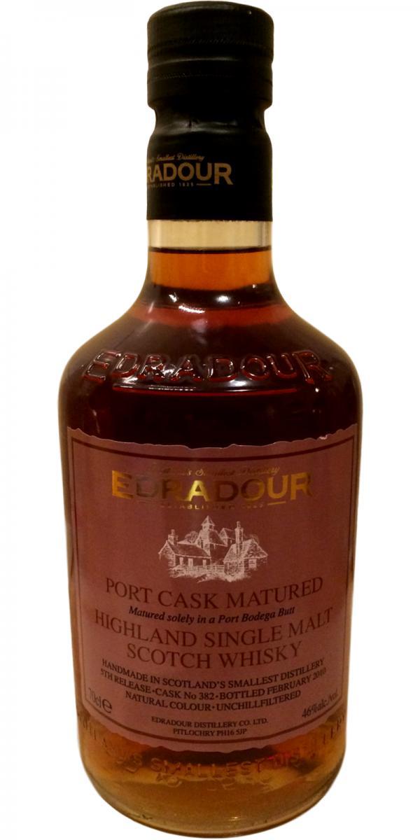 Edradour 2003 Port Cask  5th Release