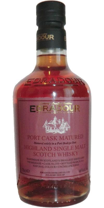 Edradour 2003 Port Cask  7th Release