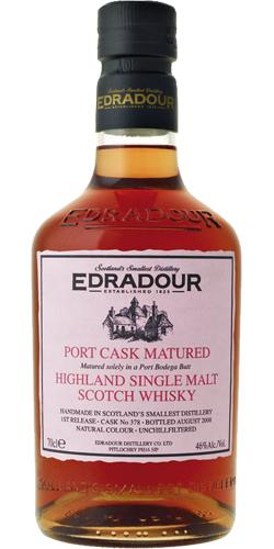 Edradour 2003 Port Cask  1st Release