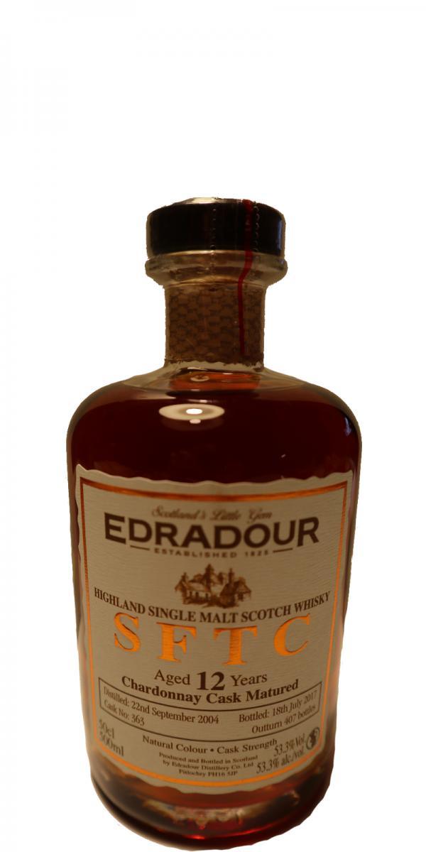 Edradour 2004  SFTC - Chardonnay Cask Matured