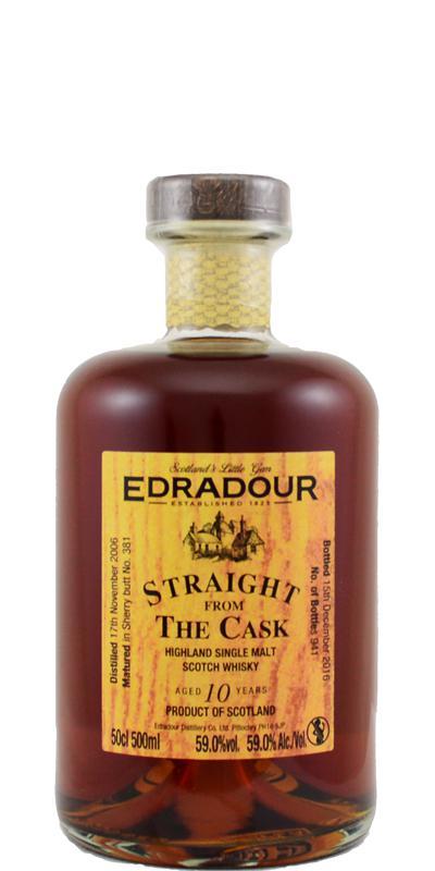 Edradour 2006  Straight from the Cask
