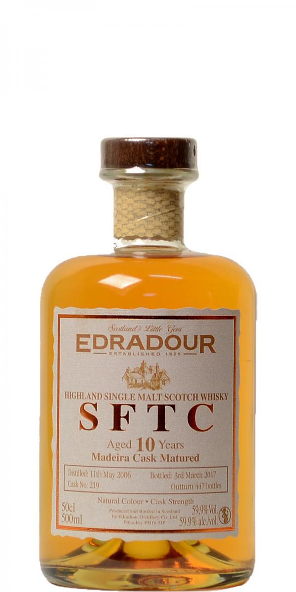 Edradour 2006  SFTC - Madeira Cask Matured