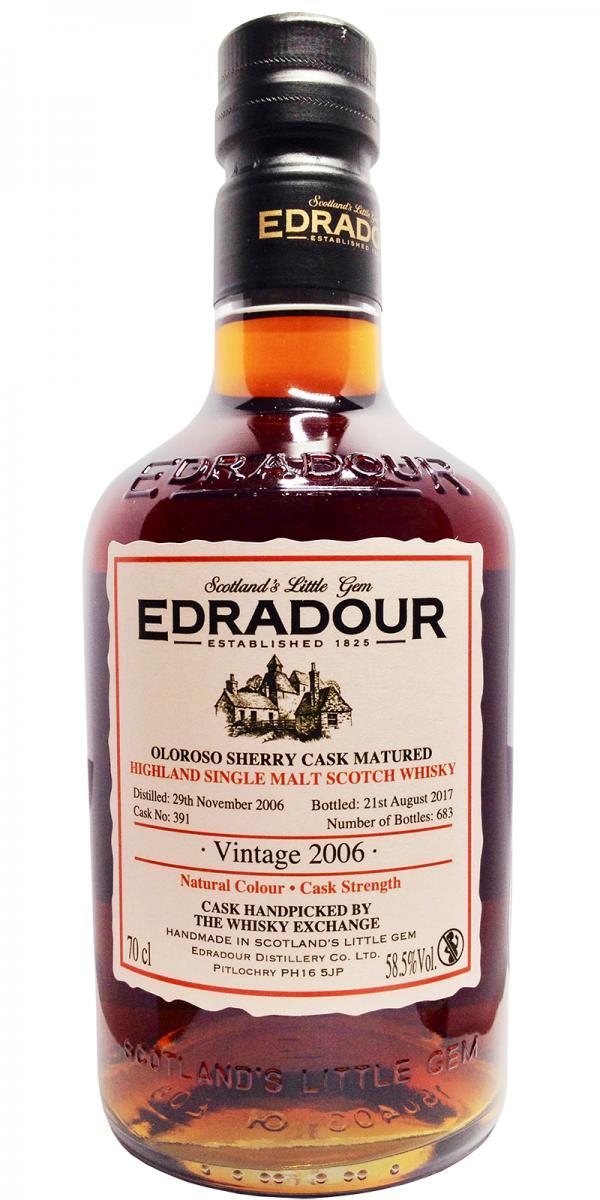 Edradour 2006  Oloroso Sherry Cask Matured