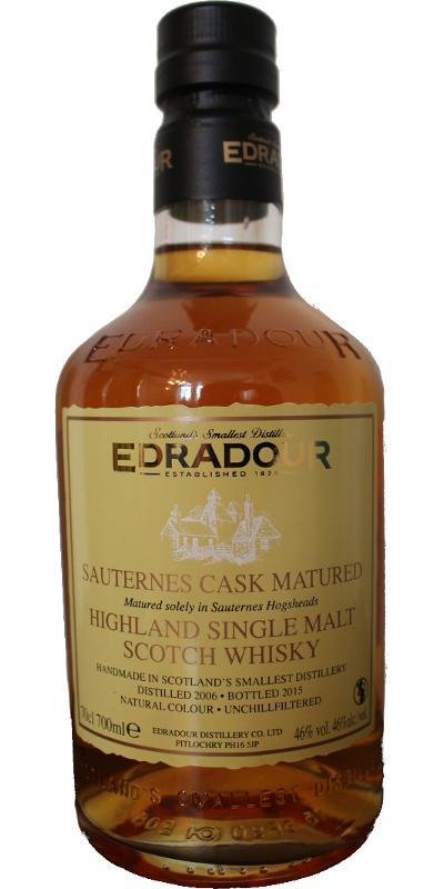 Edradour 2006  Sauternes Cask Matured