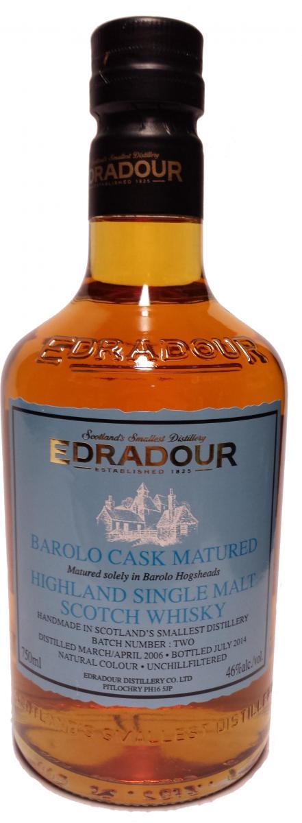 Edradour 2006 Barolo Cask  Batch No. 2