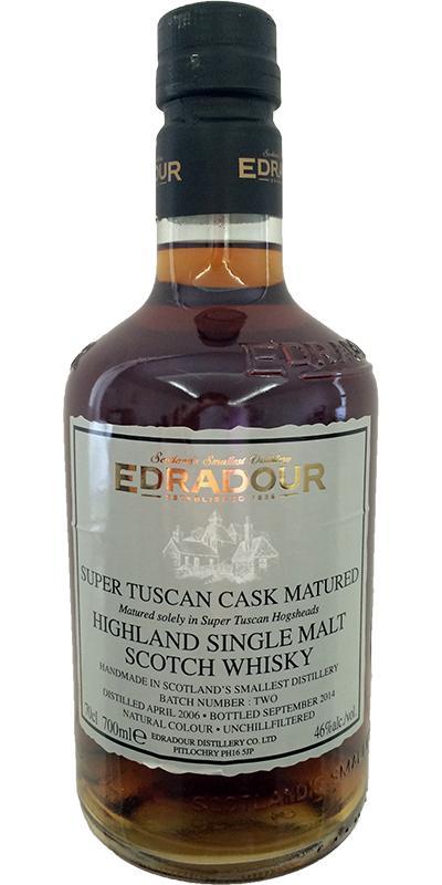 Edradour 2006 Super Tuscan  Batch No. 2