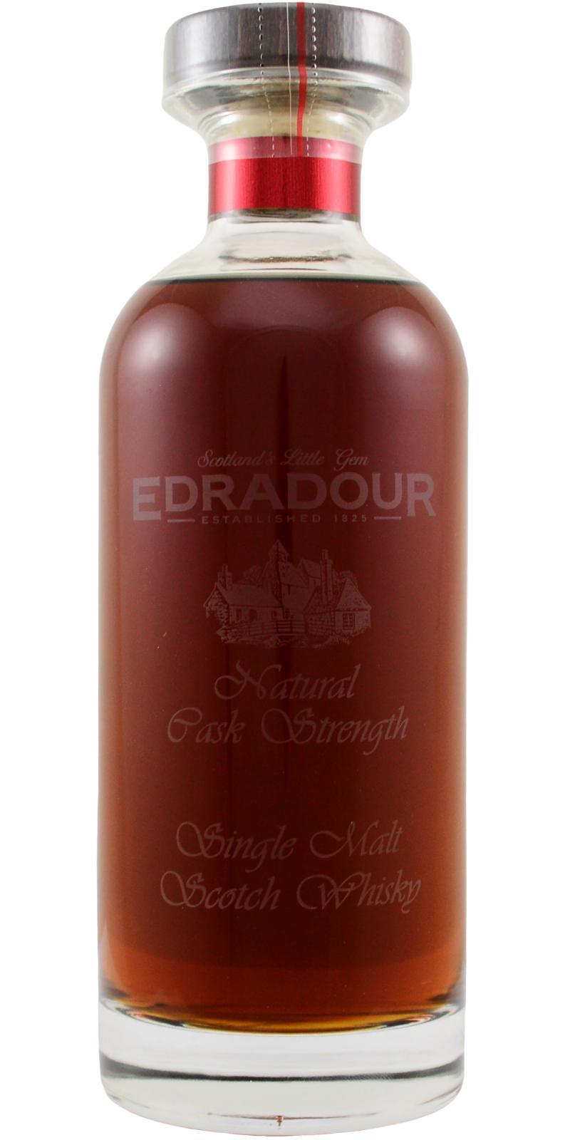 Edradour 2007  Natural Cask Strength