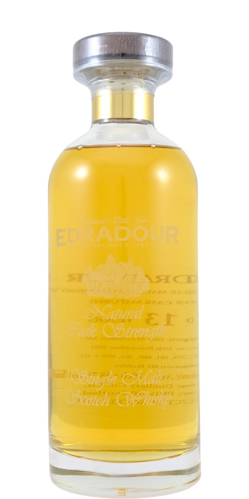Edradour 2007  Natural Cask Strength