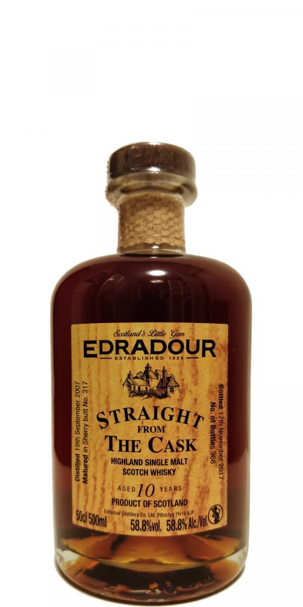 Edradour 2007  Straight from the Cask