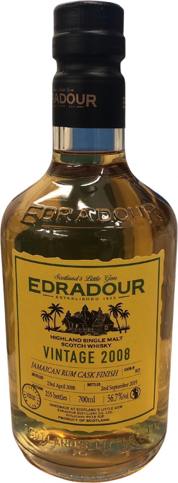 Edradour 2008  Vintage