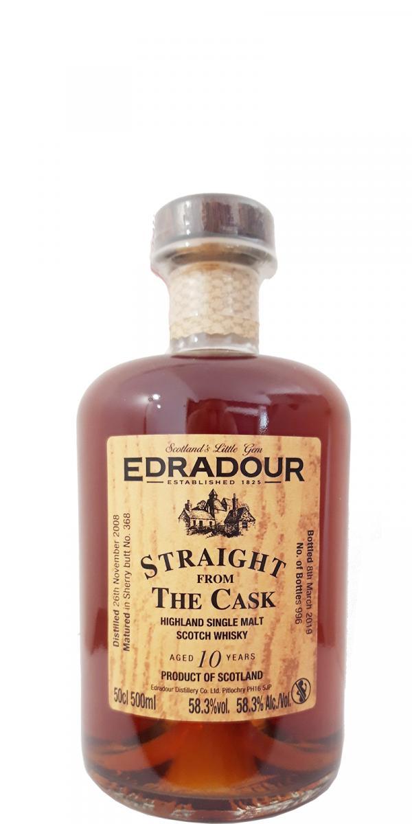 Edradour 2008  Straight from the Cask