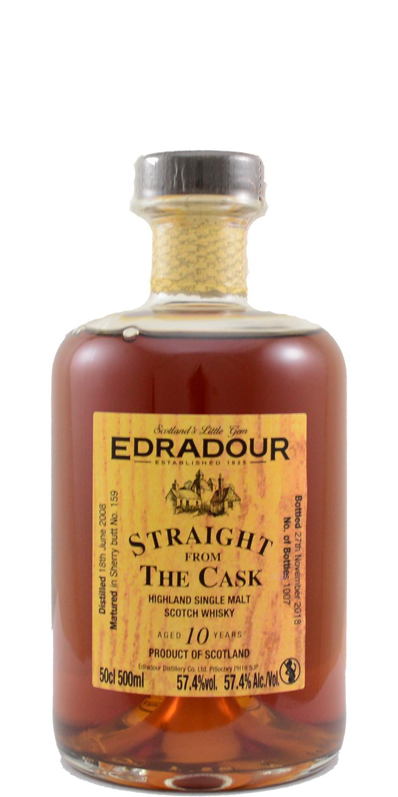Edradour 2008  Straight from the Cask