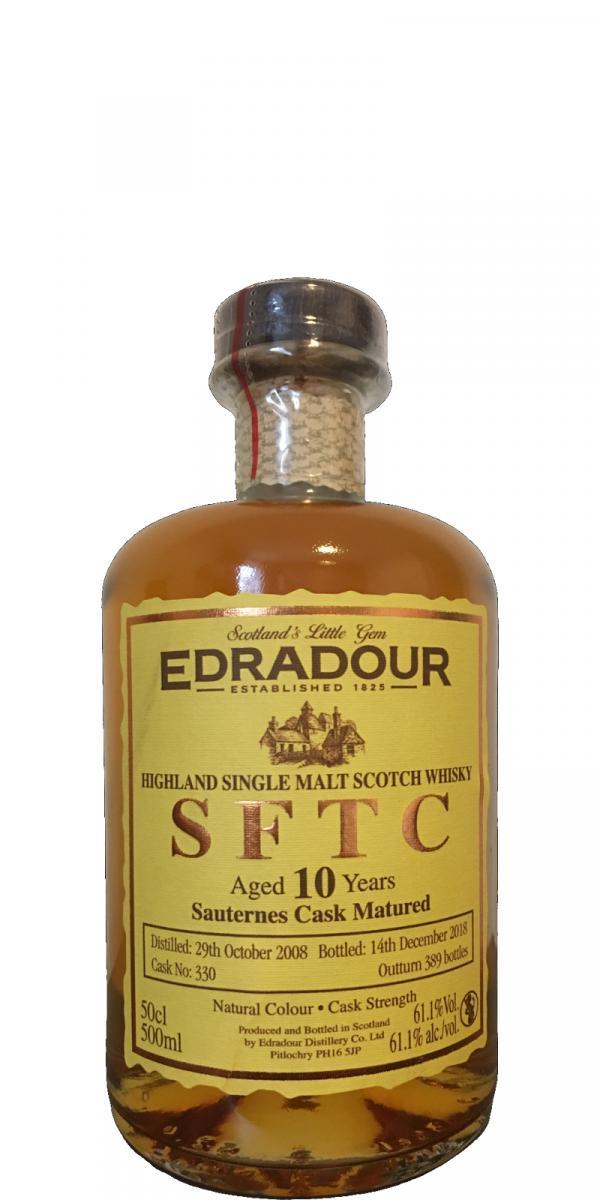 Edradour 2008  SFTC - Sauternes Cask Matured