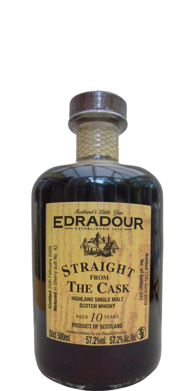 Edradour 2009  Straight from the Cask