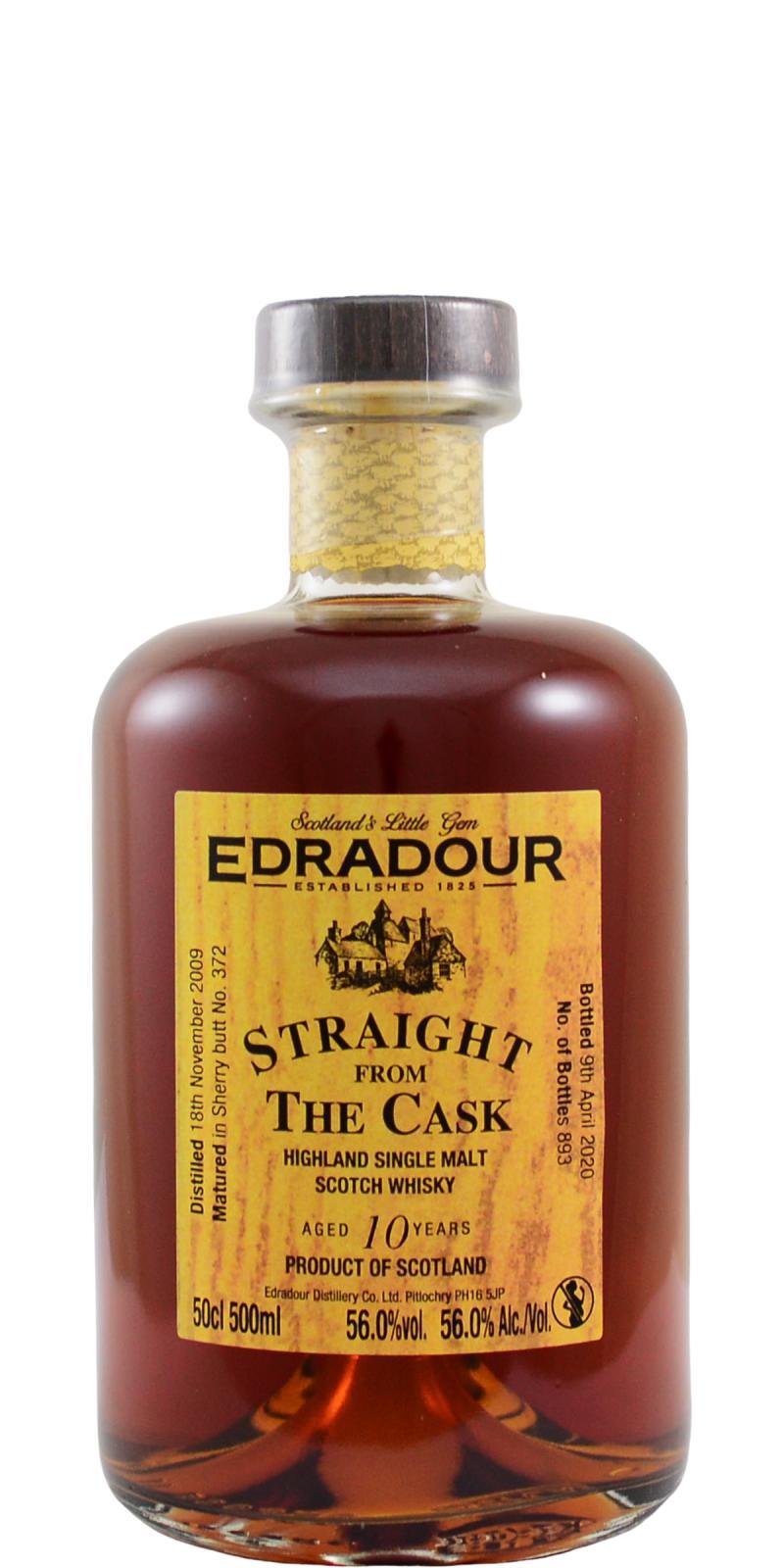 Edradour 2009  Straight from the Cask