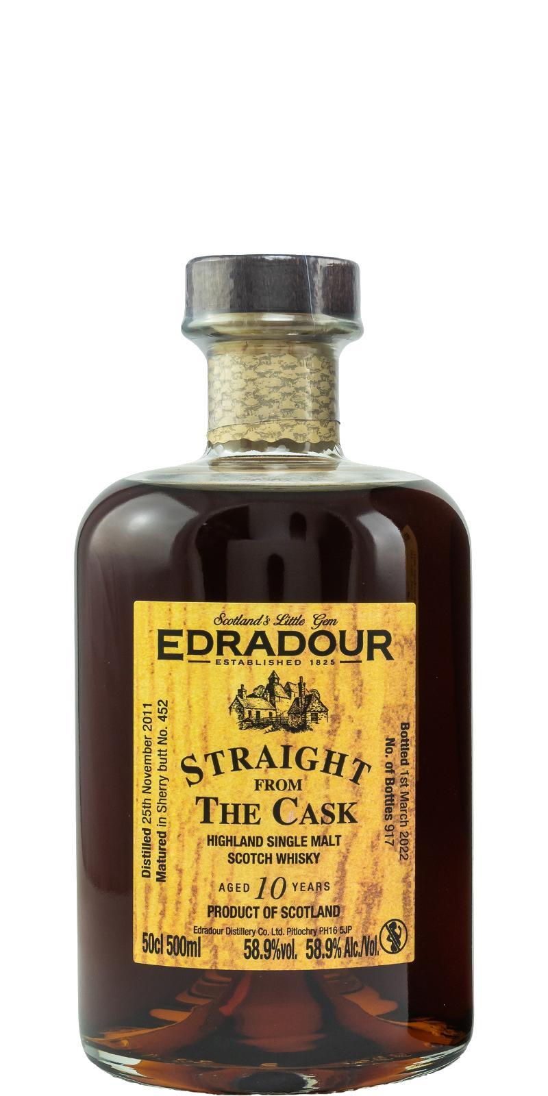 Edradour 2011  Straight from the Cask