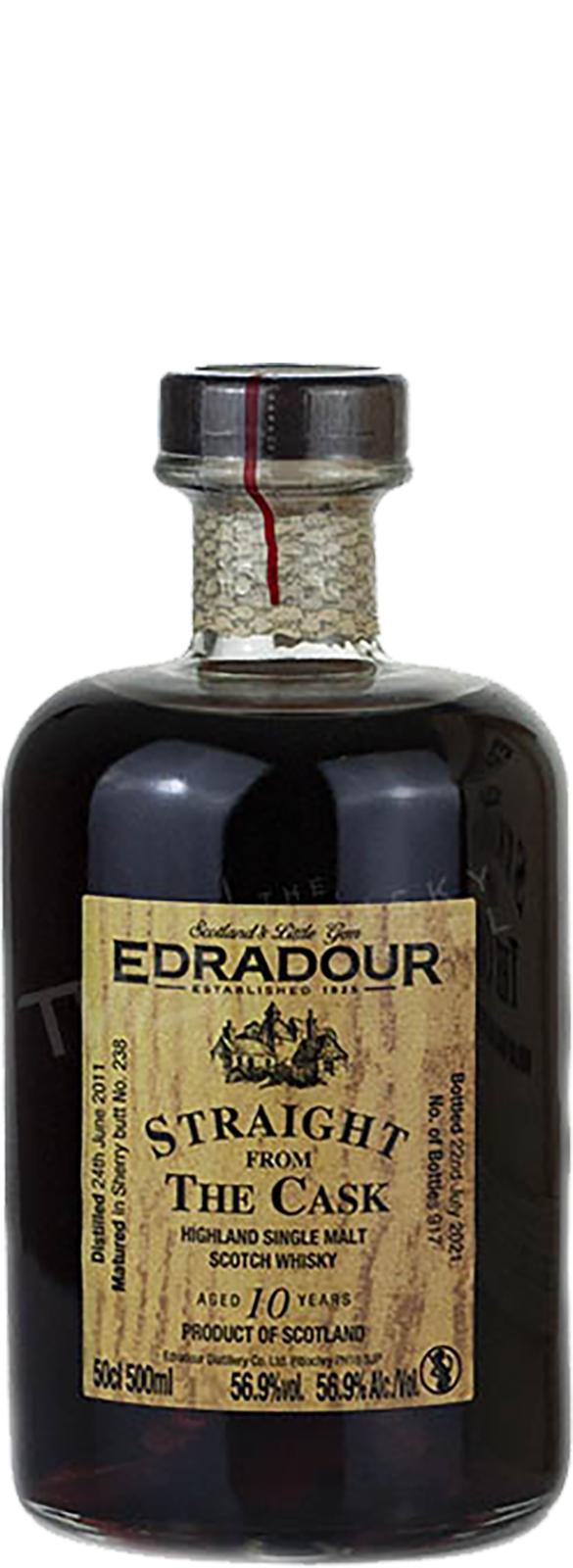 Edradour 2011  Straight from the Cask