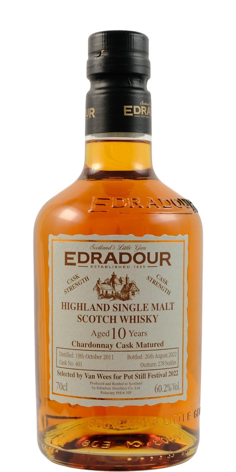 Edradour 2011  Chardonnay Cask Matured