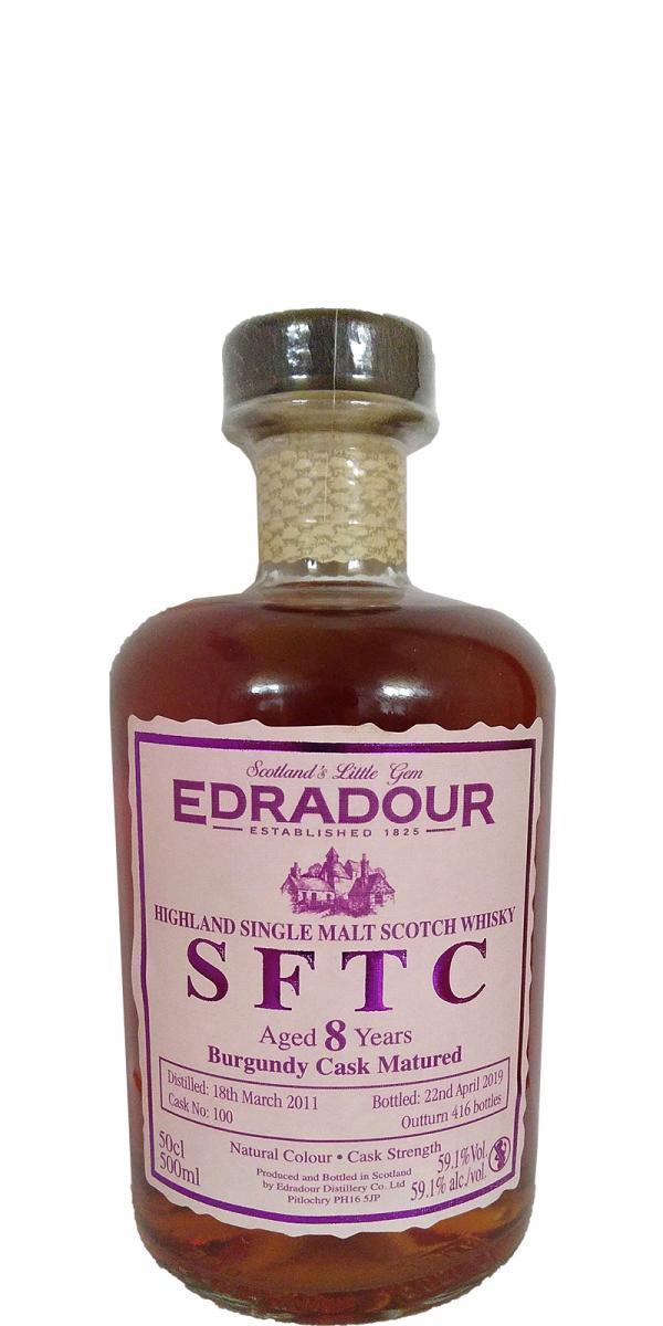 Edradour 2011  SFTC - Burgundy Cask Matured